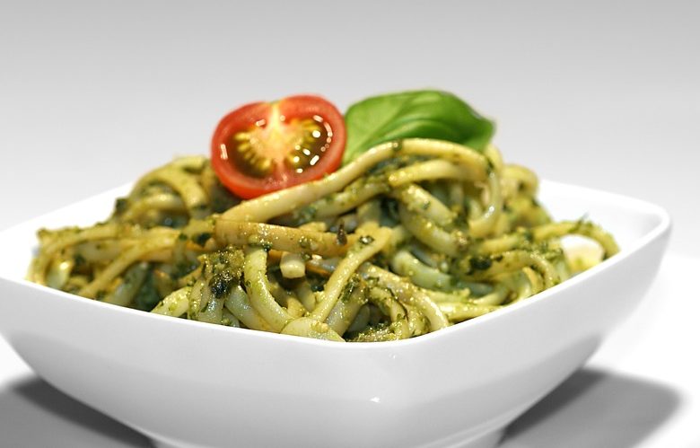 Spagetti Salsa verde