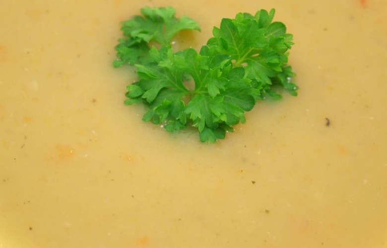 Cremige Champignon-Suppe