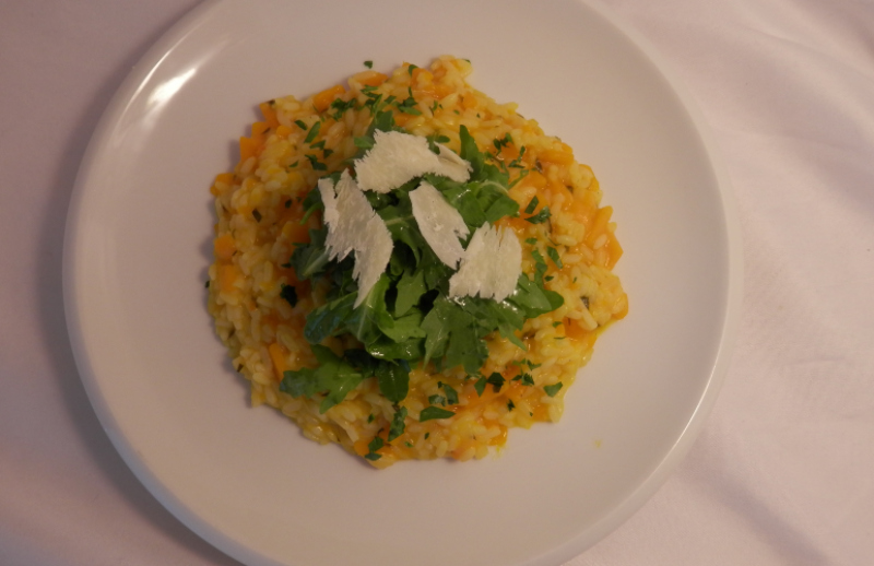 Kürbis-Risotto