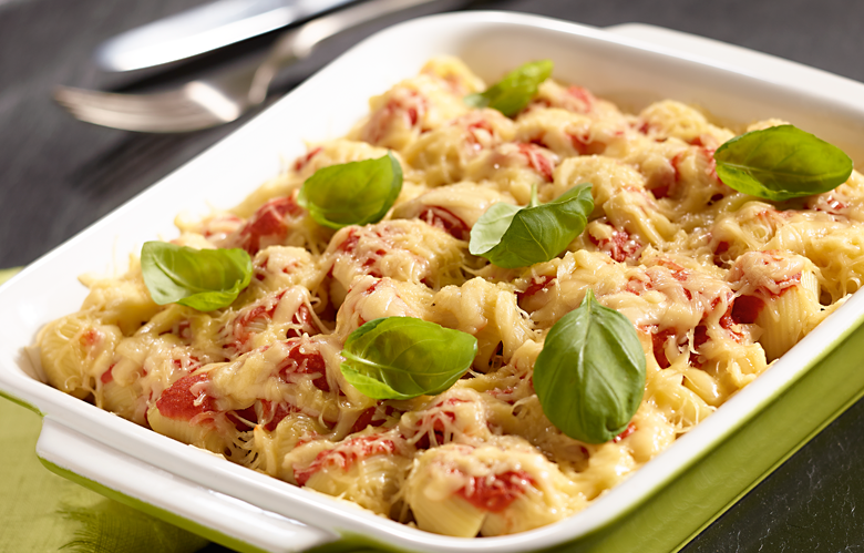 Tagliatelle mit Tomaten-Basilikum-Sauce