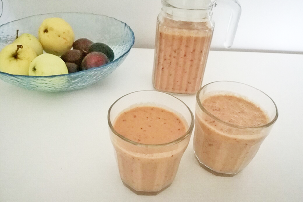 Zwetschken-apfel-smoothie